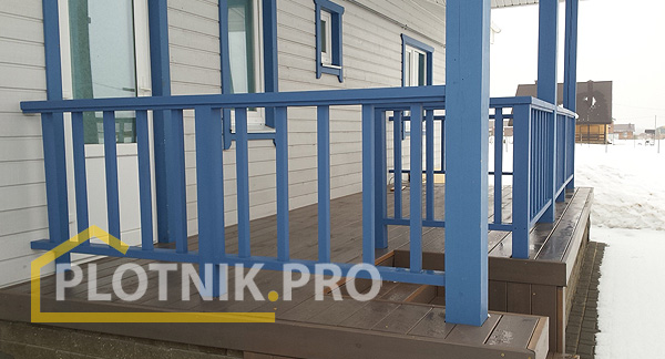 Изготовление деревянных перил в Нижнем Новгороде