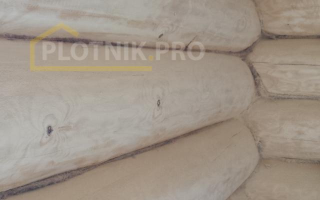 Шлифовка сруба под покраску