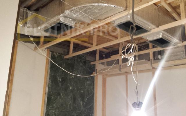 Каркас под вагонку на потолке