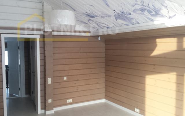 Отделка клееного бруса