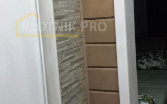 Сочетание плитки и дерева