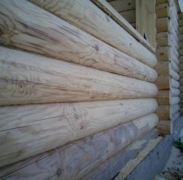 Шлифовка срубов в Нижнем Новгороде