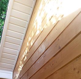 Отделка имитацией бруса и блок хаусом